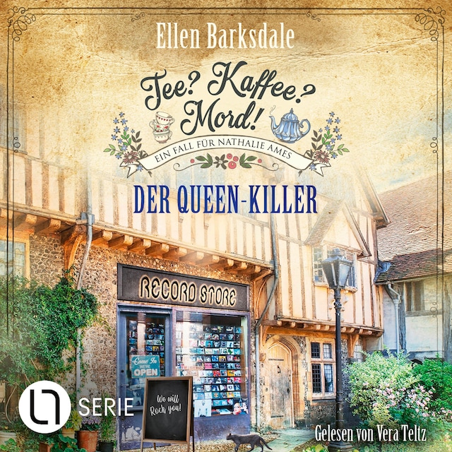 Buchcover für Der Queen-Killer - Nathalie Ames ermittelt - Tee? Kaffee? Mord!, Folge 26 (Ungekürzt)