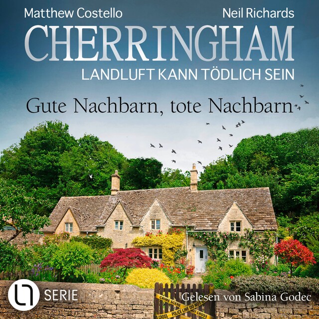 Kirjankansi teokselle Gute Nachbarn, tote Nachbarn - Cherringham - Landluft kann tödlich sein, Folge 45 (Ungekürzt)