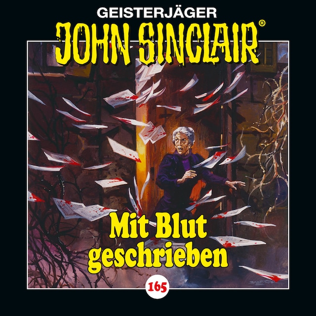 Buchcover für John Sinclair, Folge 165: Mit Blut geschrieben - Teil 2 von 2