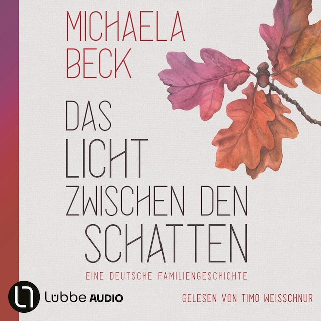 Book cover for Das Licht zwischen den Schatten - Eine deutsche Familiengeschichte (Ungekürzt)