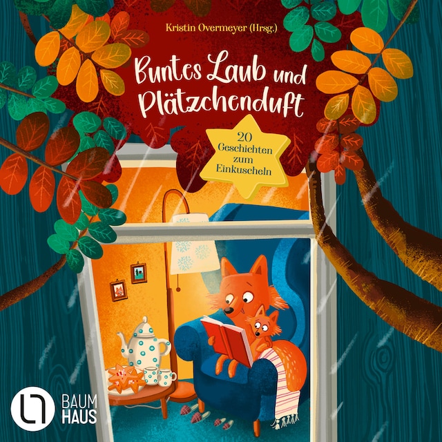 Book cover for Buntes Laub und Plätzchenduft - 20 Geschichten zum Einkuscheln (Ungekürzt)