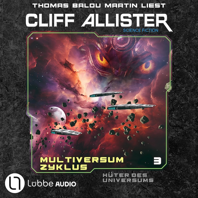 Book cover for Hüter des Universums - Multiversum Zyklus, Teil 3 (Ungekürzt)