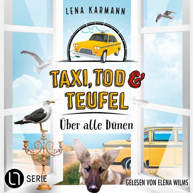 Portada de libro para Über alle Dünen - Taxi, Tod und Teufel, Folge 13 (Ungekürzt)