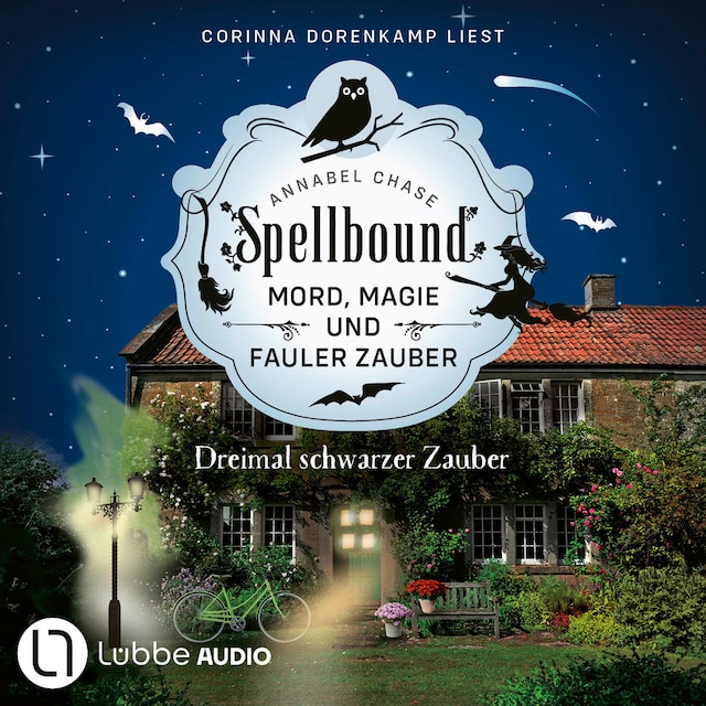 Book cover for Dreimal schwarzer Zauber - Spellbound - Mord, Magie und fauler Zauber, Folge 8 (Ungekürzt)