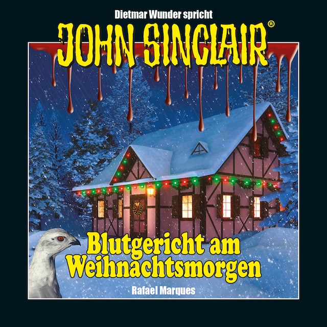 Book cover for John Sinclair - Blutgericht am Weihnachtsmorgen - Eine humoristische John Sinclair-Story (Ungekürzt)