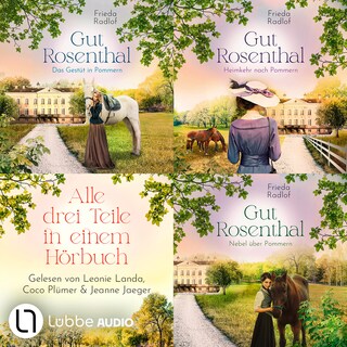 Gut Rosenthal - Sammelband - Teil 1-3 als Hörbuch