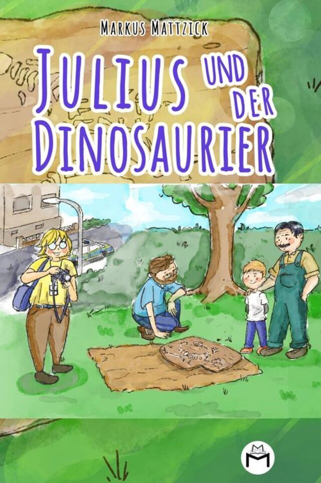 Buchcover für Julius und der Dinosaurier