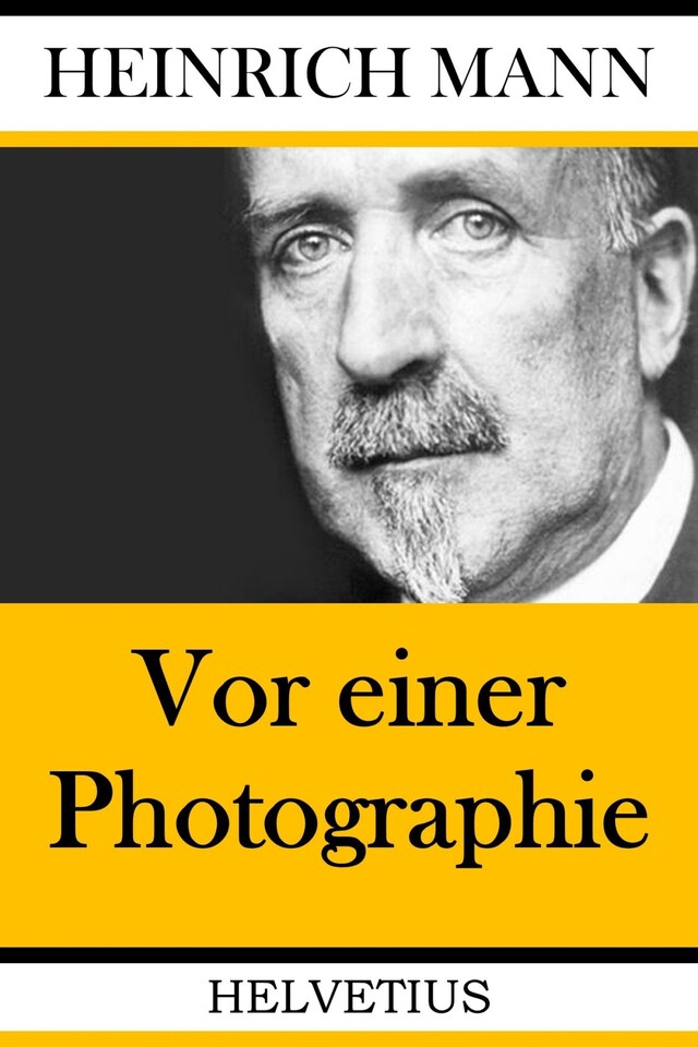 Buchcover für Vor einer Photographie