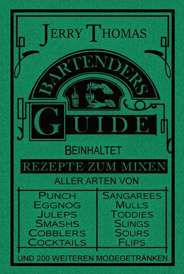 Bokomslag for The Bartender's Guide 1887