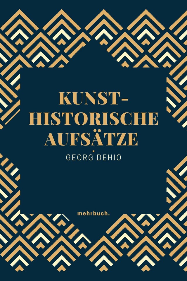 Buchcover für Kunsthistorische Aufsätze