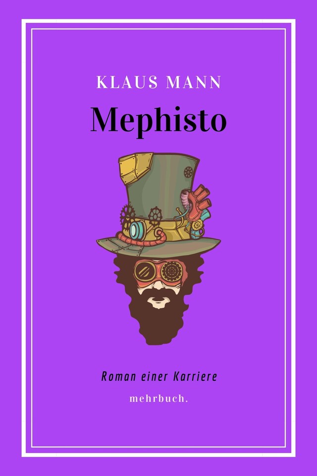Portada de libro para Mephisto