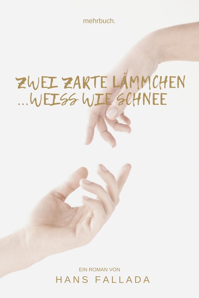 Book cover for Zwei zarte Lämmchen weiß wie Schnee