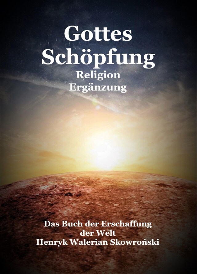 Buchcover für Gottes Schöpfung Ergänzung