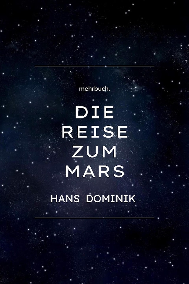 Book cover for Die Reise zum Mars