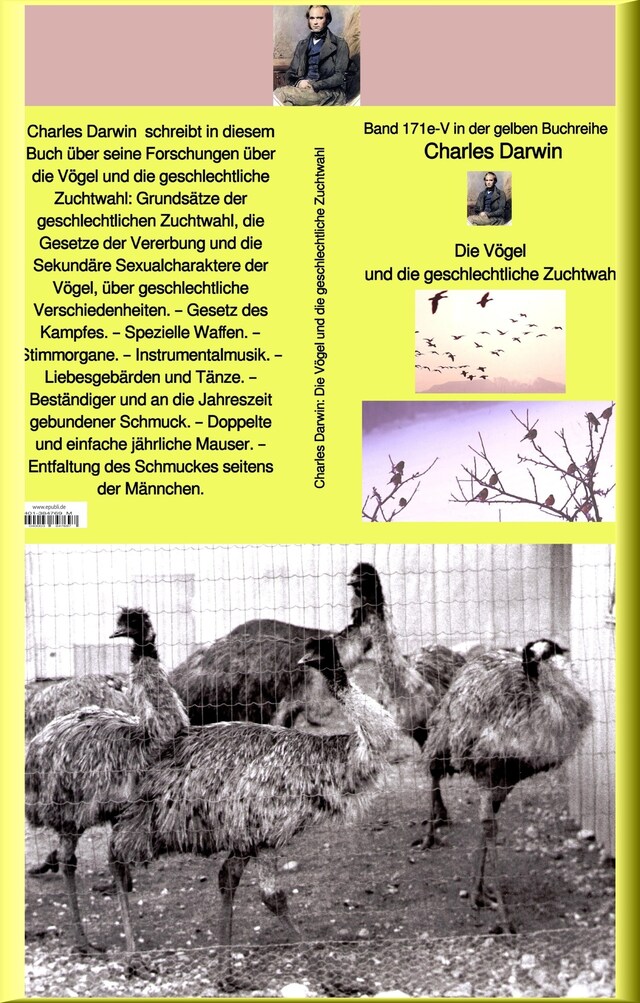 Copertina del libro per Charles Darwin: Die Vögel und die geschlechtliche Zuchtwahl