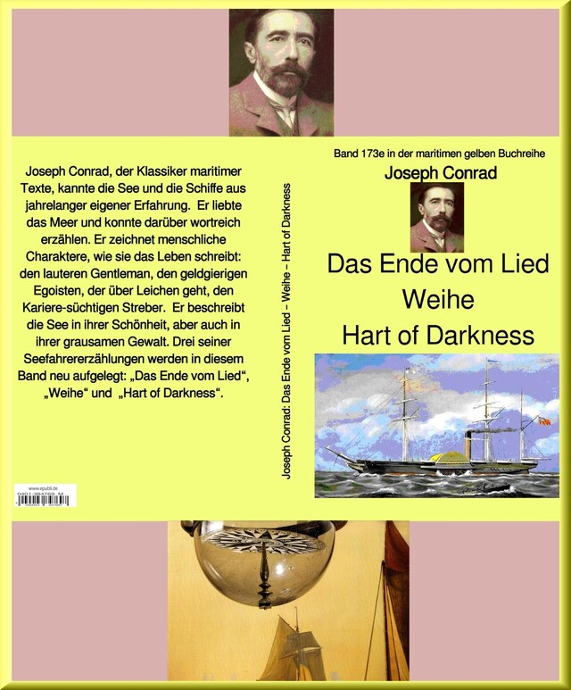 Book cover for Joseph Conrad: Das Ende vom Lied – Weihe – Hart of Darkness: