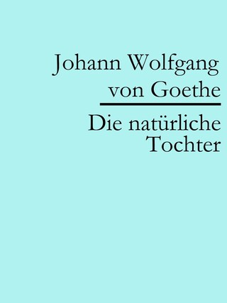 Die natürliche Tochter bookCoverFor