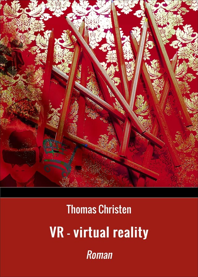 Okładka książki dla VR - virtual reality