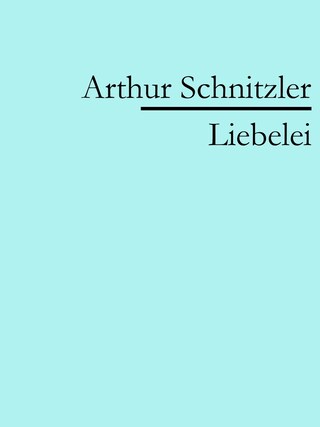 Liebelei bookCoverFor