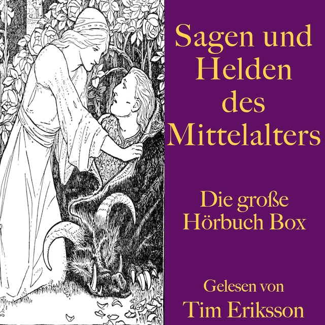 Buchcover für Sagen und Helden des Mittelalters
