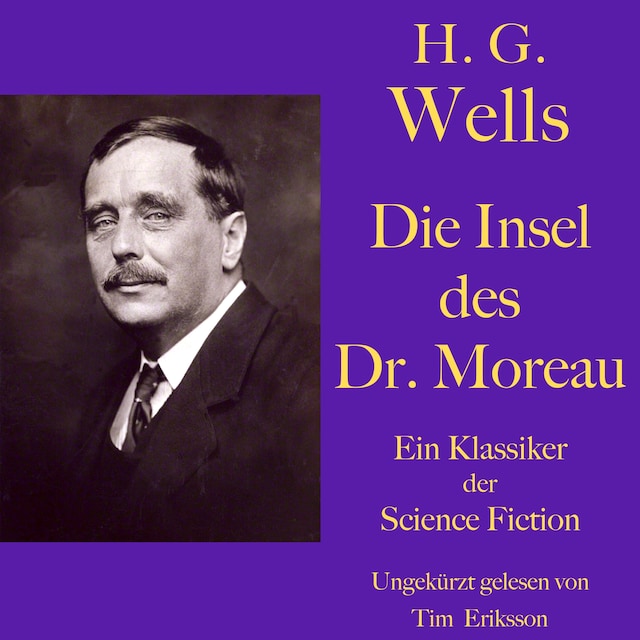 Book cover for H. G. Wells: Die Insel des Dr. Moreau
