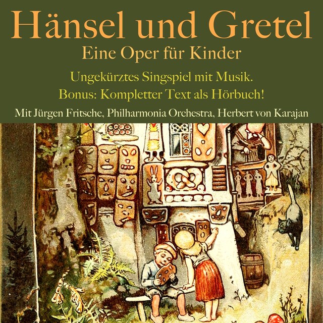 Okładka książki dla Hänsel und Gretel: Eine Oper für Kinder