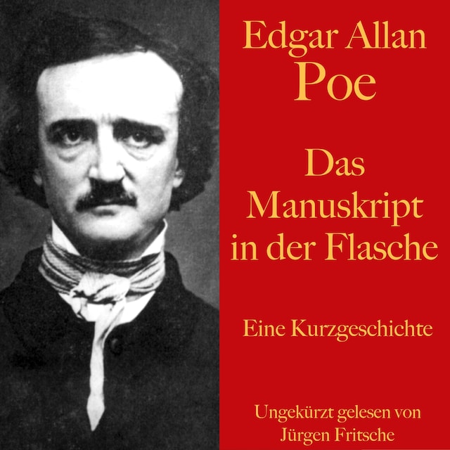 Book cover for Edgar Allan Poe: Das Manuskript in der Flasche