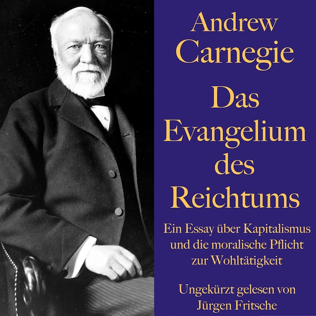 Book cover for Andrew Carnegie: Das Evangelium des Reichtums