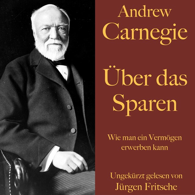 Book cover for Andrew Carnegie: Über das Sparen