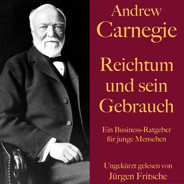 Buchcover für Andrew Carnegie: Reichtum und sein Gebrauch