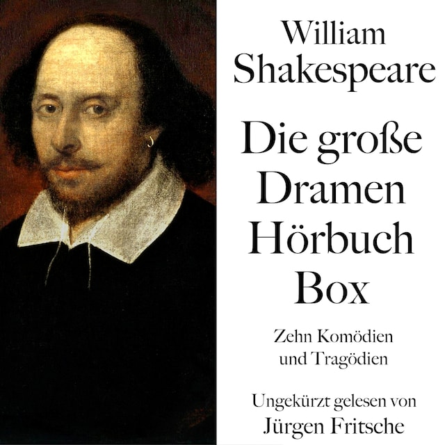 Buchcover für William Shakespeare: Die große Dramen Hörbuch Box