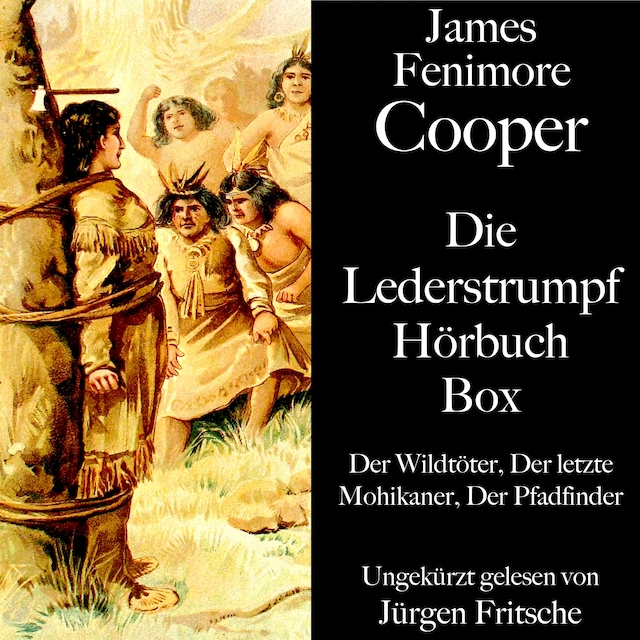 Bogomslag for James Fenimore Cooper: Die Lederstrumpf Hörbuch Box