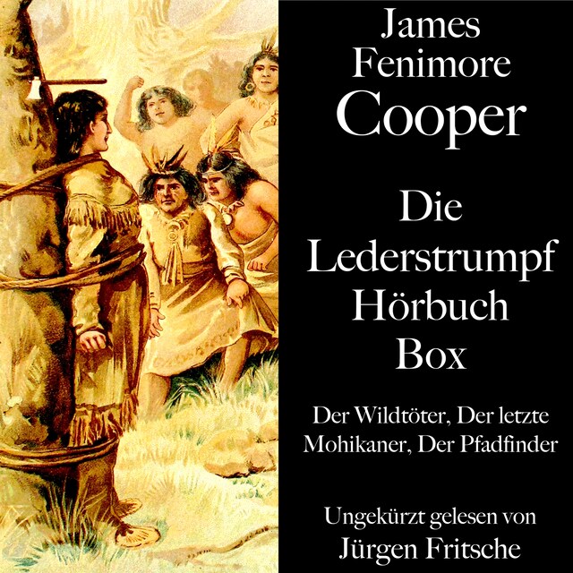 Bogomslag for James Fenimore Cooper: Die Lederstrumpf Hörbuch Box