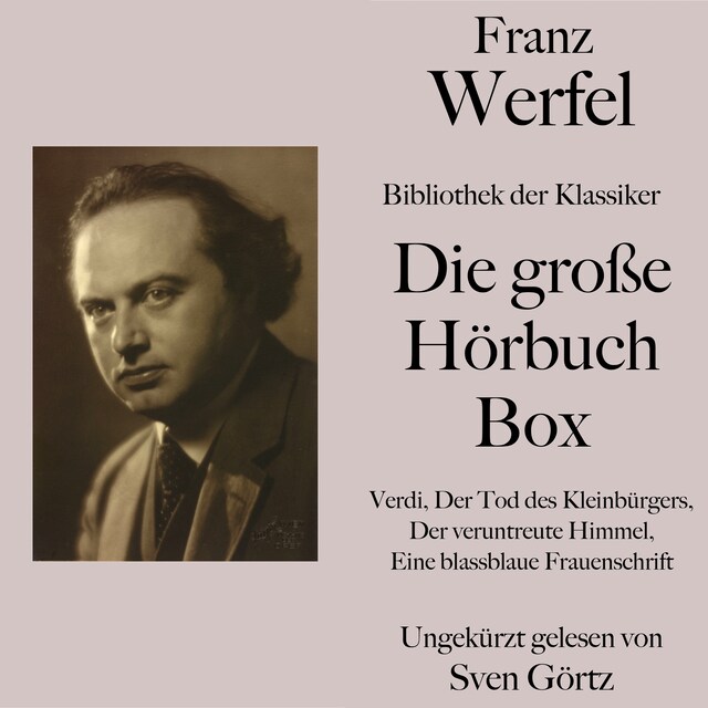 Book cover for Franz Werfel: Die große Hörbuch Box