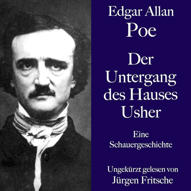 Kirjankansi teokselle Edgar Allan Poe: Der Untergang des Hauses Usher