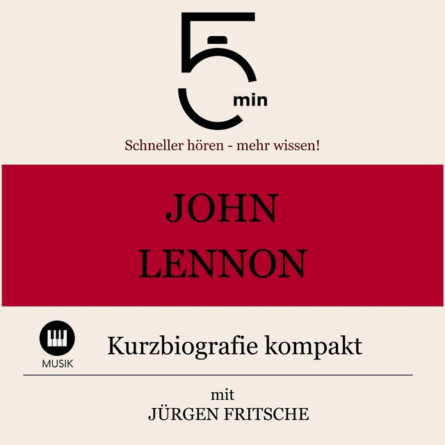 Kirjankansi teokselle John Lennon: Kurzbiografie kompakt