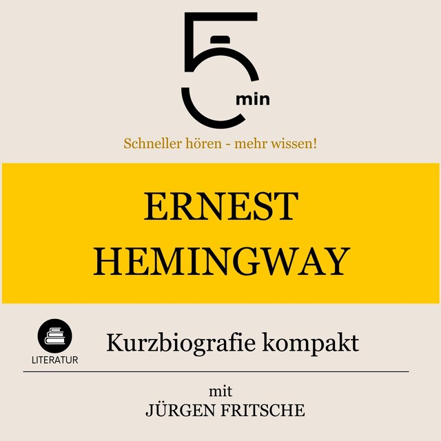 Book cover for Ernest Hemingway: Kurzbiografie kompakt