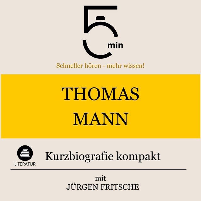 Bokomslag för Thomas Mann: Kurzbiografie kompakt