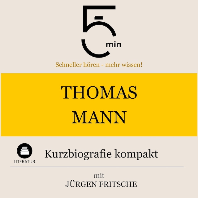 Buchcover für Thomas Mann: Kurzbiografie kompakt