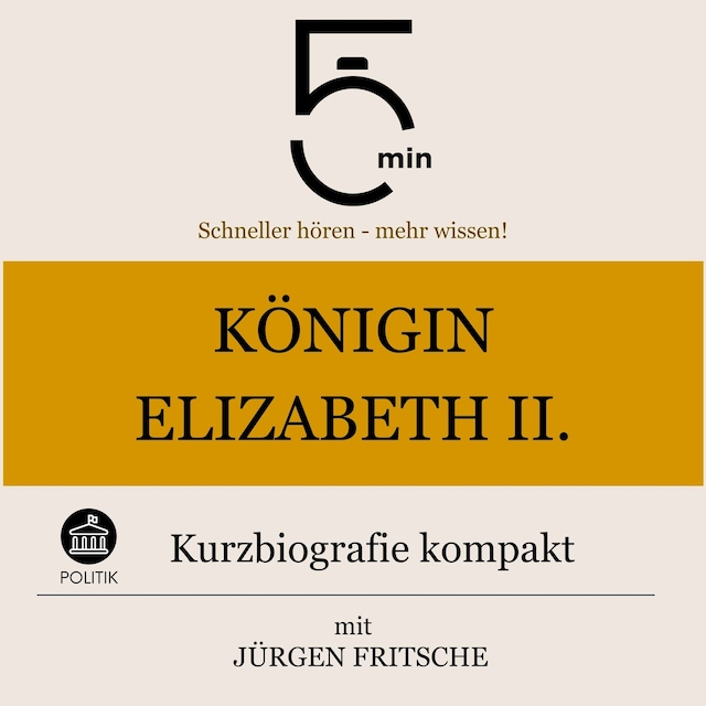 Book cover for Königin Elisabeth II.: Kurzbiografie kompakt