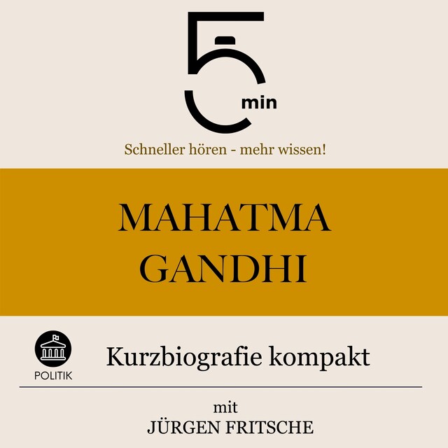 Buchcover für Mahatma Gandhi: Kurzbiografie kompakt