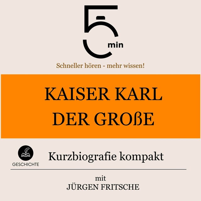 Portada de libro para Kaiser Karl der Große: Kurzbiografie kompakt