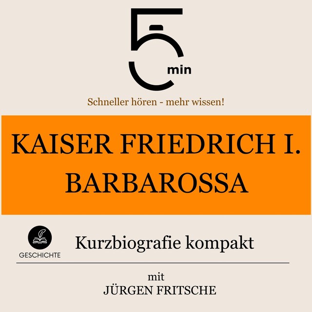 Portada de libro para Kaiser Friedrich I. Barbarossa: Kurzbiografie kompakt