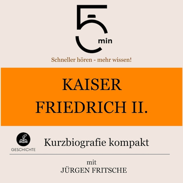 Kirjankansi teokselle Kaiser Friedrich II.: Kurzbiografie kompakt