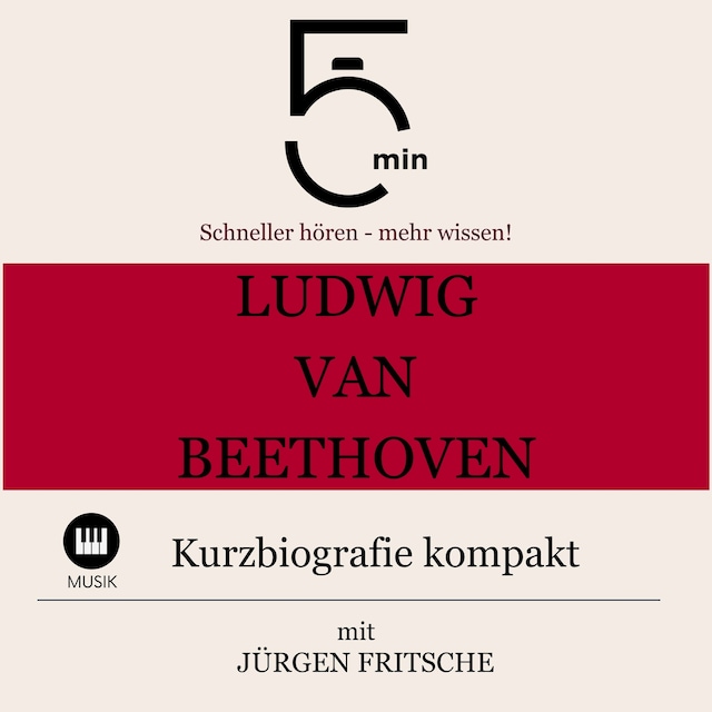 Buchcover für Ludwig van Beethoven: Kurzbiografie kompakt