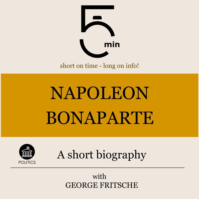 Kirjankansi teokselle Napoleon Bonaparte: A short biography