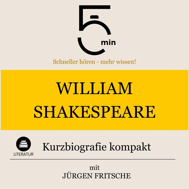 Buchcover für William Shakespeare: Kurzbiografie kompakt