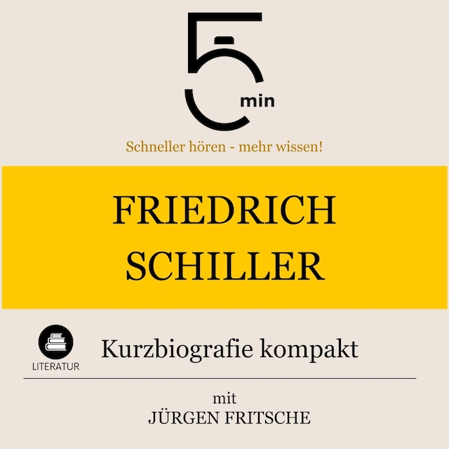 Buchcover für Friedrich Schiller: Kurzbiografie kompakt