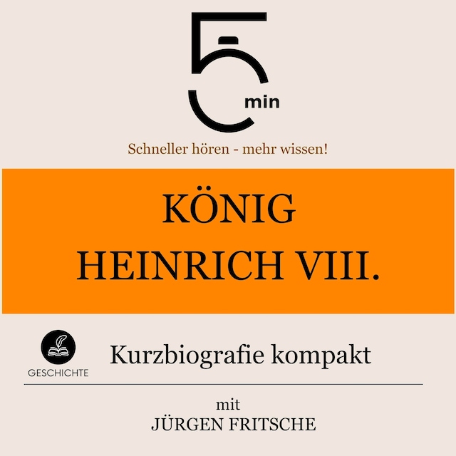 Book cover for König Heinrich VIII.: Kurzbiografie kompakt