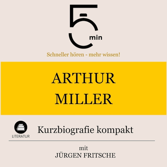Book cover for Arthur Miller: Kurzbiografie kompakt